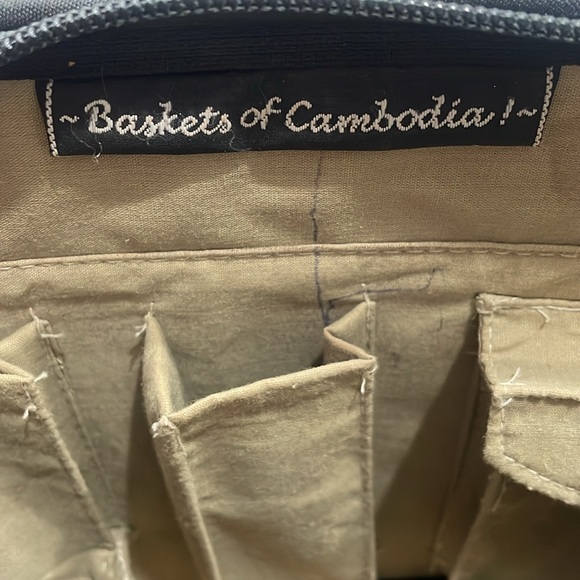 BASKETS OF CAMBODIA Wicker Bag - Picture 8 of 10